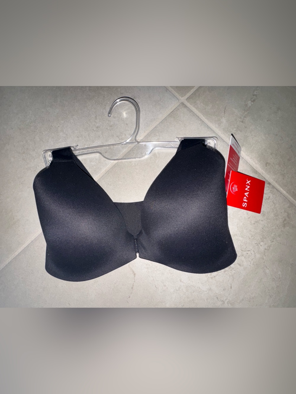 SPANX Black Lightweight Seamless Contour Bra